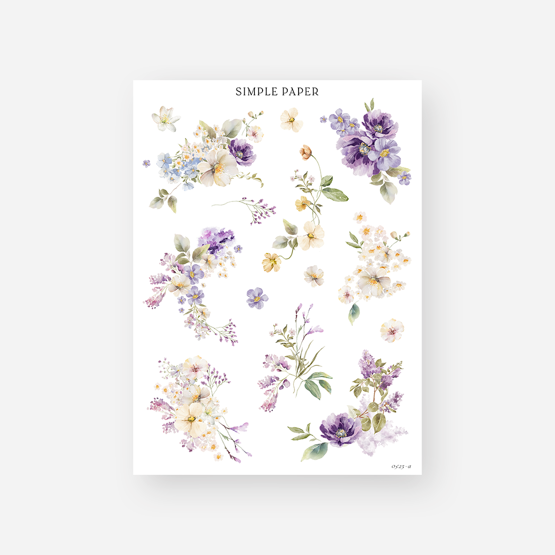 May - Sheet A - Simple Paper