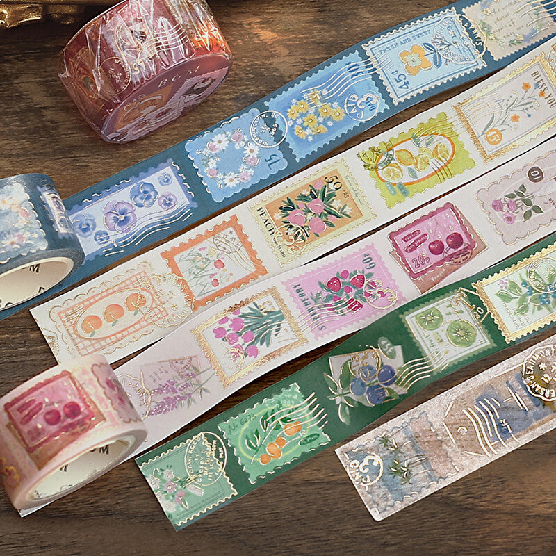 BGM Washi Tape | Post Office Pink Plant - Simple Paper