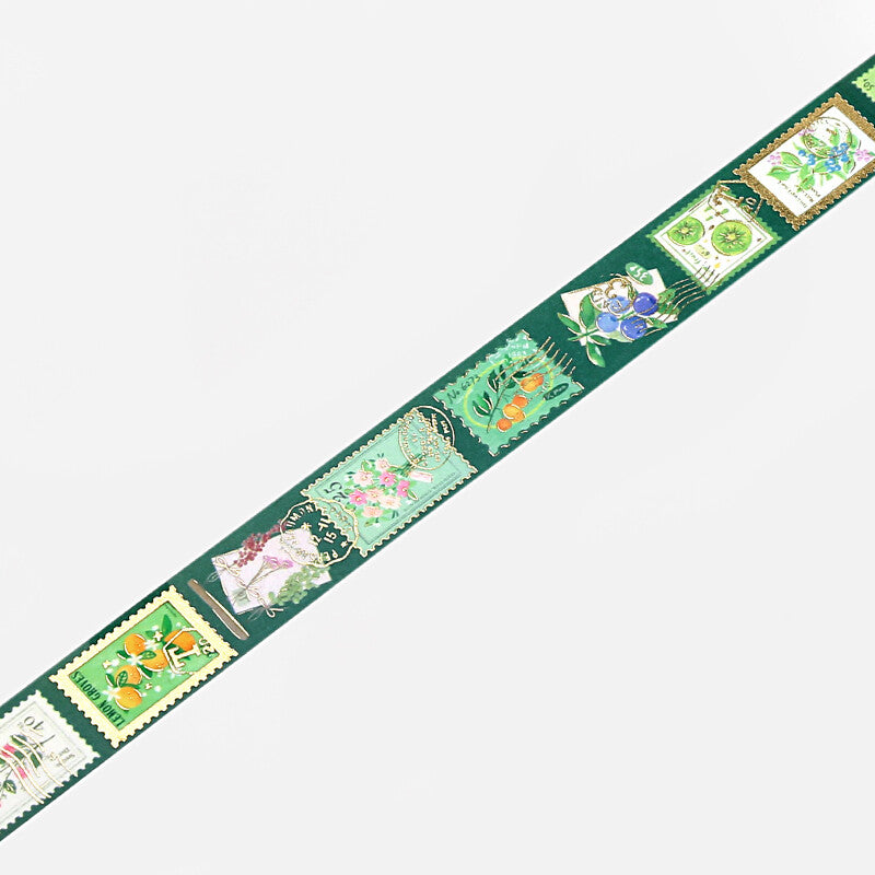 BGM Washi Tape | Post Office Green Plant - Simple Paper