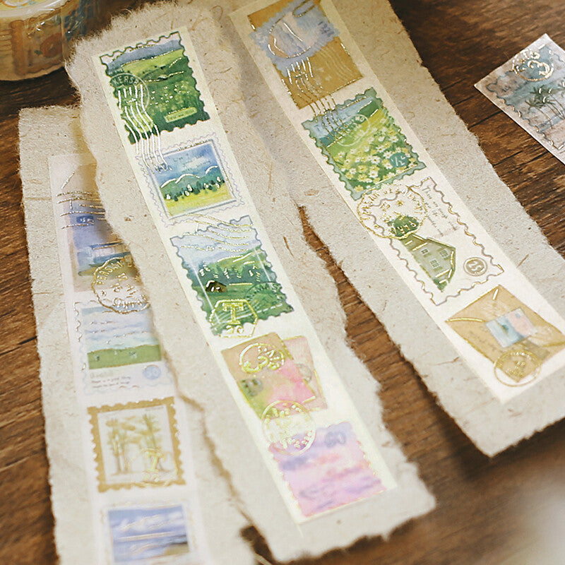BGM Washi Tape | Post Office Landscape - Simple Paper