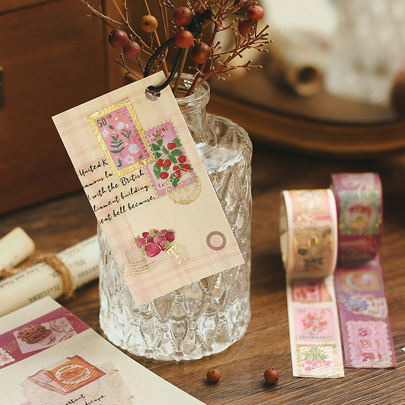 BGM Washi Tape | Post Office Plum Desserts - Simple Paper
