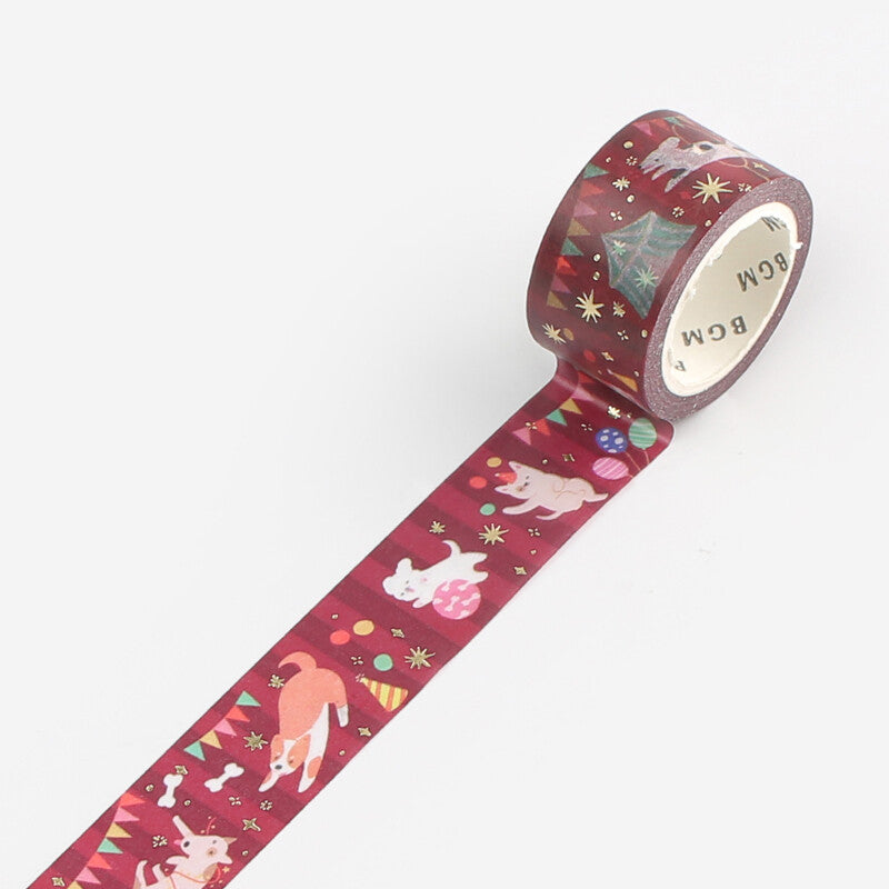 BGM Washi Tape Dog Circus
