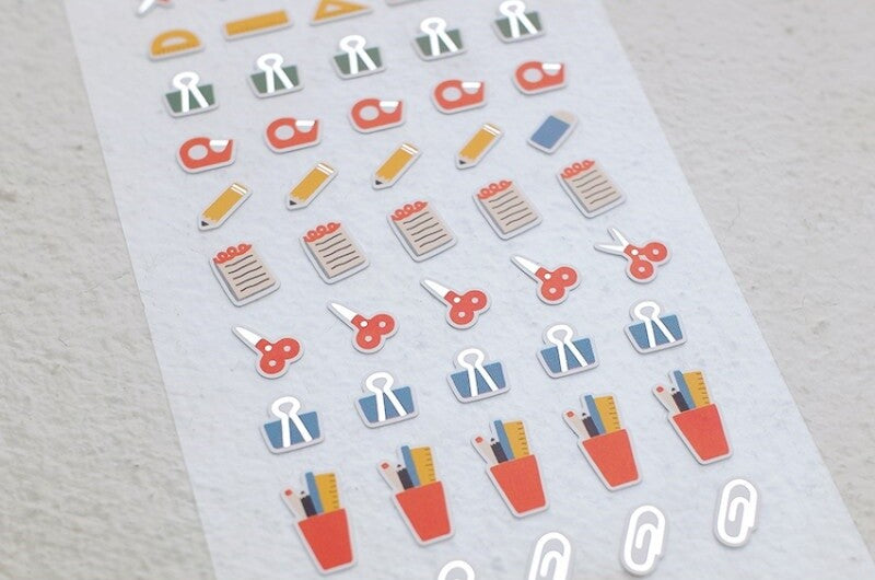 Suatelier Mini Series Stickers | No. 113 | Deco 07 - Simple Paper