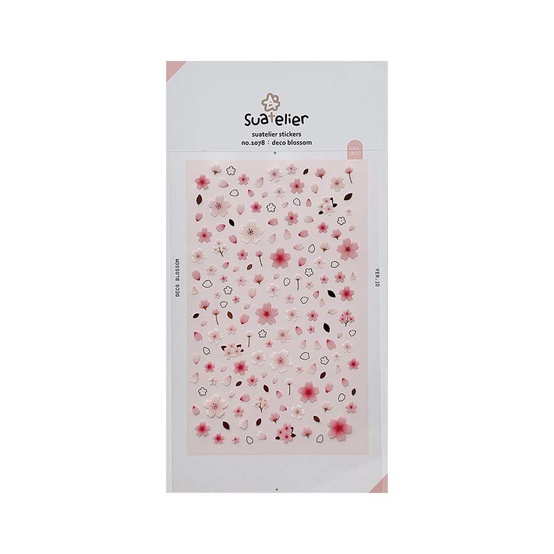 Suatelier Stickers No. 1078 Deco Blossom