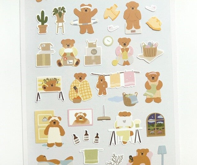 Suatelier Stickers | No. 1141 | Ggumi Home - Simple Paper