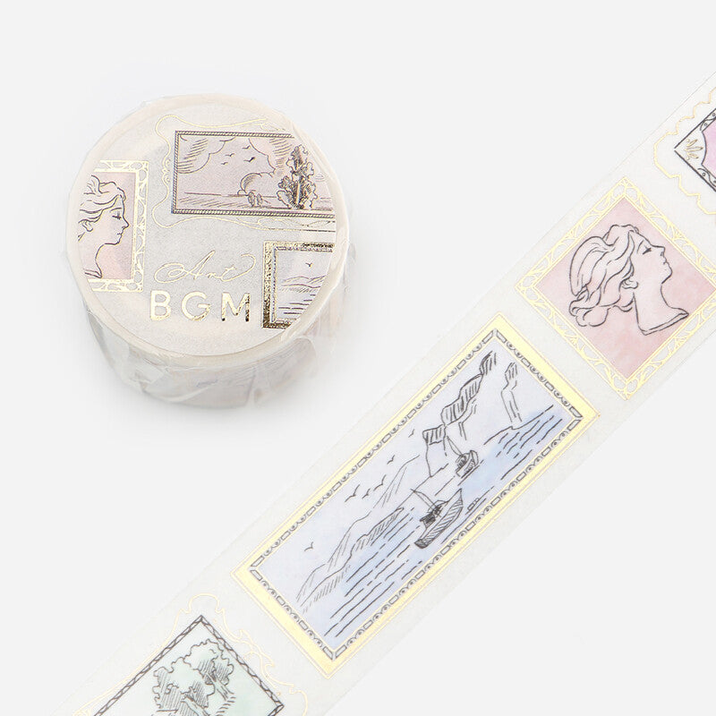 BGM Washi Tape |Art Tour| Drawings - Simple Paper