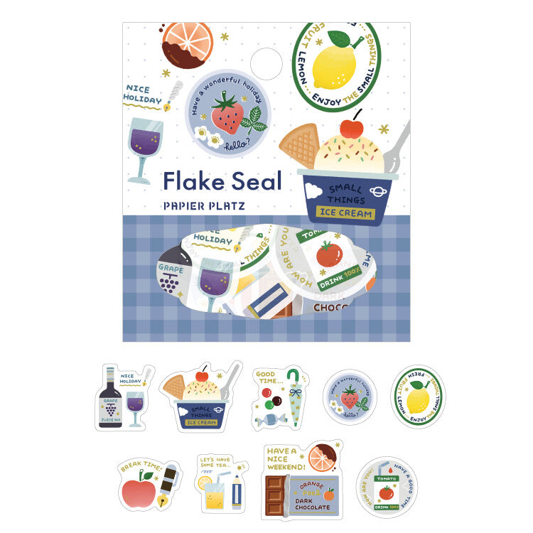 Papier Platz x Eric Small Things Flake Stickers 53-027