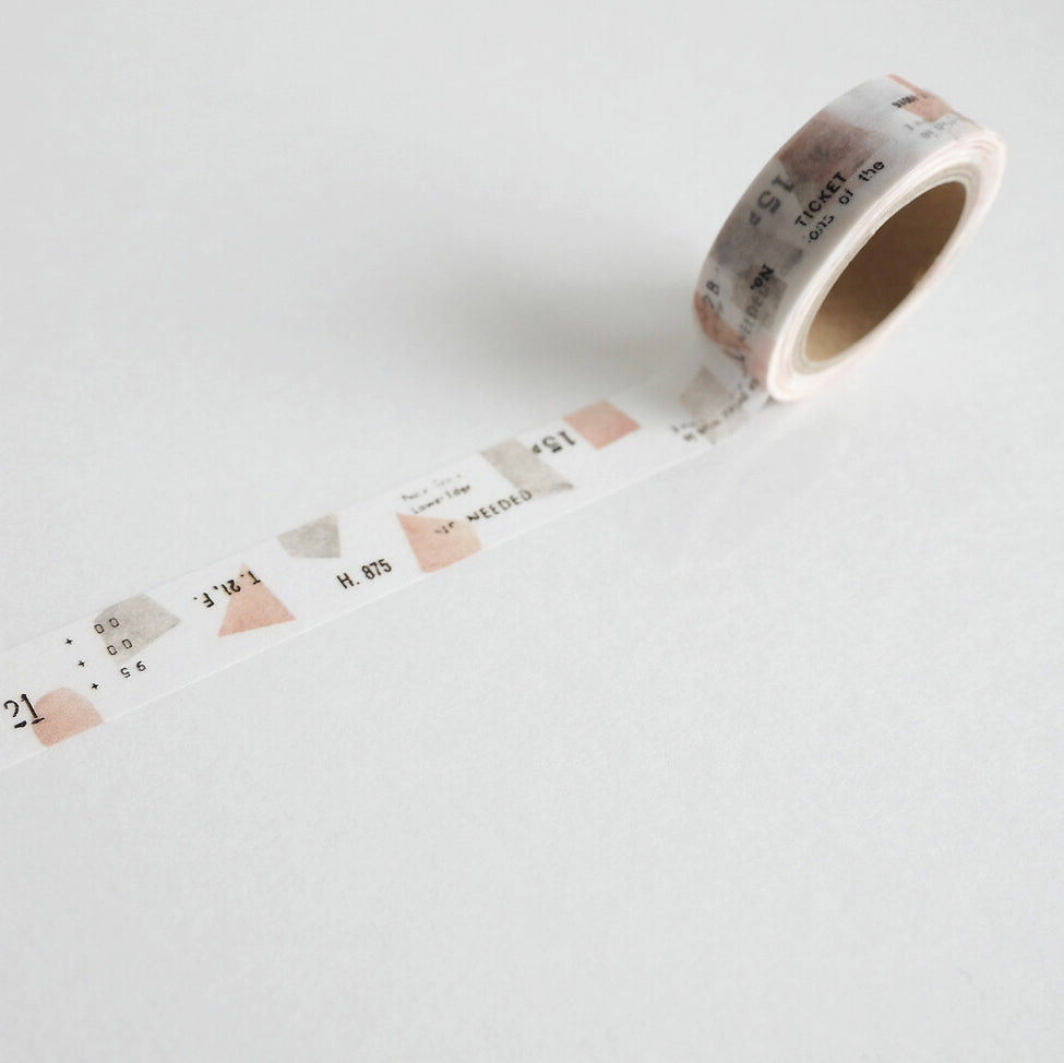 Yohaku Washi Tape | Y-028 - Simple Paper
