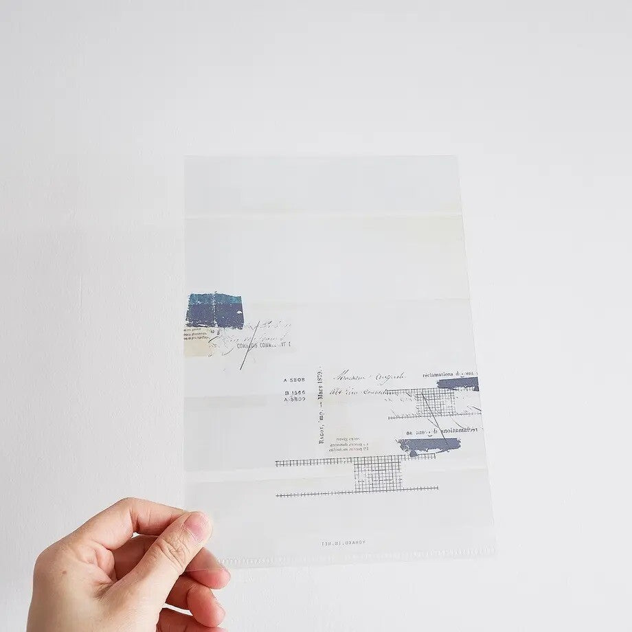 Yohaku Clear Folder | M-108 | Tsukitohoshi - Simple Paper