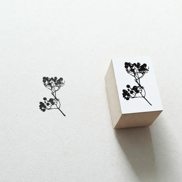 Yohaku Rubber Wood Stamp | S-010 - Simple Paper