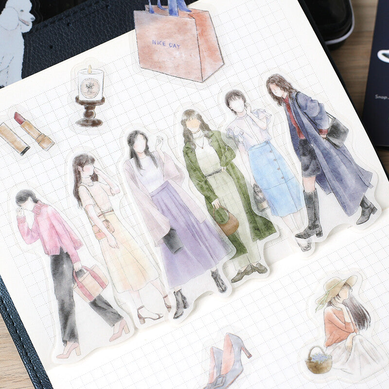 BGM Cherie Flake SEALS | Issue 3 | Ginza - Simple Paper