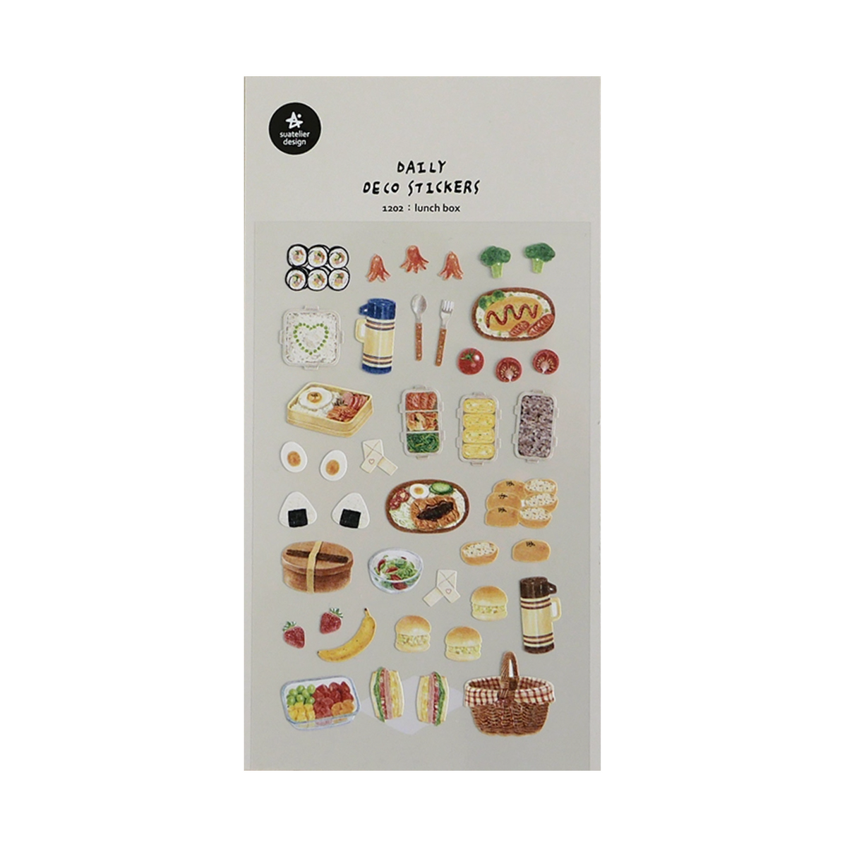 Suatelier Stickers No. 1202 Lunch Box