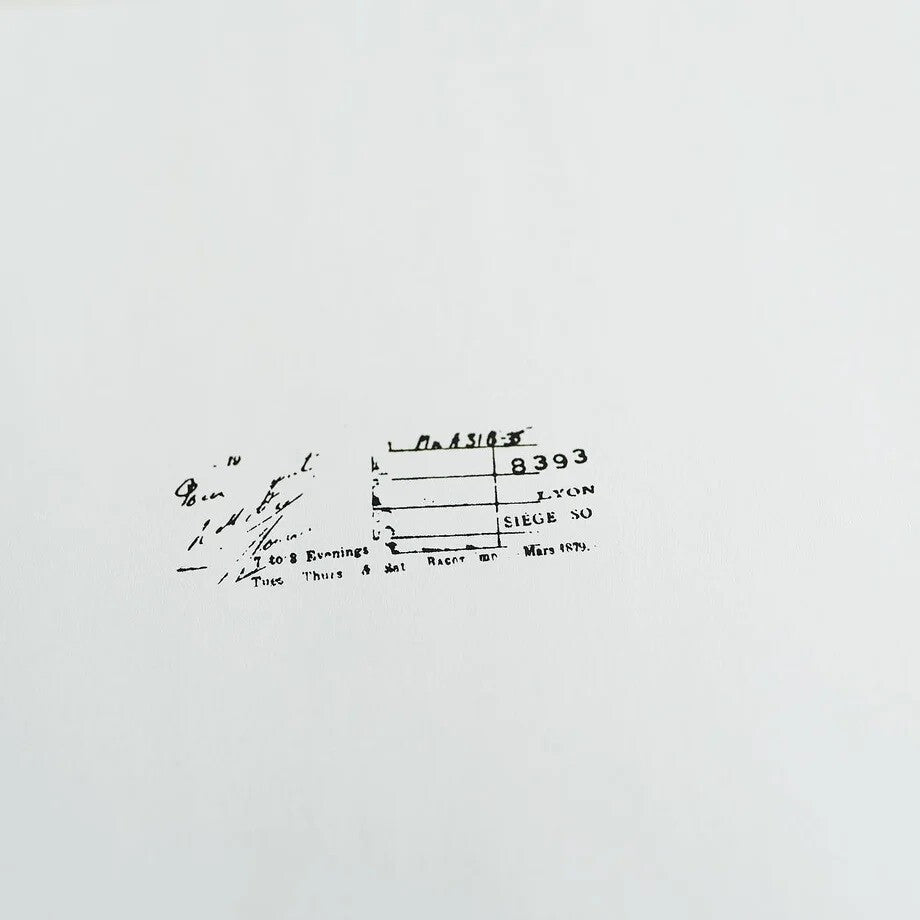 Yohaku Rubber Wood Stamp | S-081 - Simple Paper