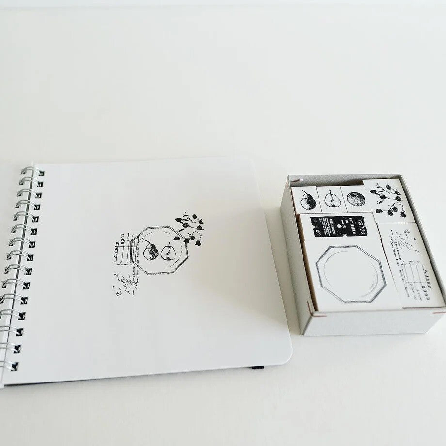 Yohaku Rubber Wood Stamp | S-080 - Simple Paper