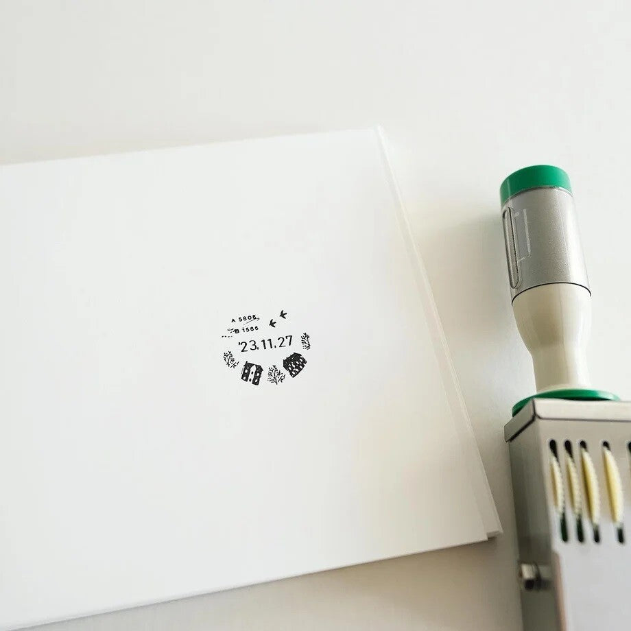 Yohaku Date Stamp | SD-002 - Simple Paper