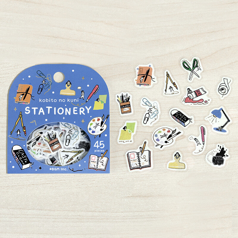 BGM Agenda Sticker Flake Stickers | Kobito no Kuni | Stationery - Simple Paper