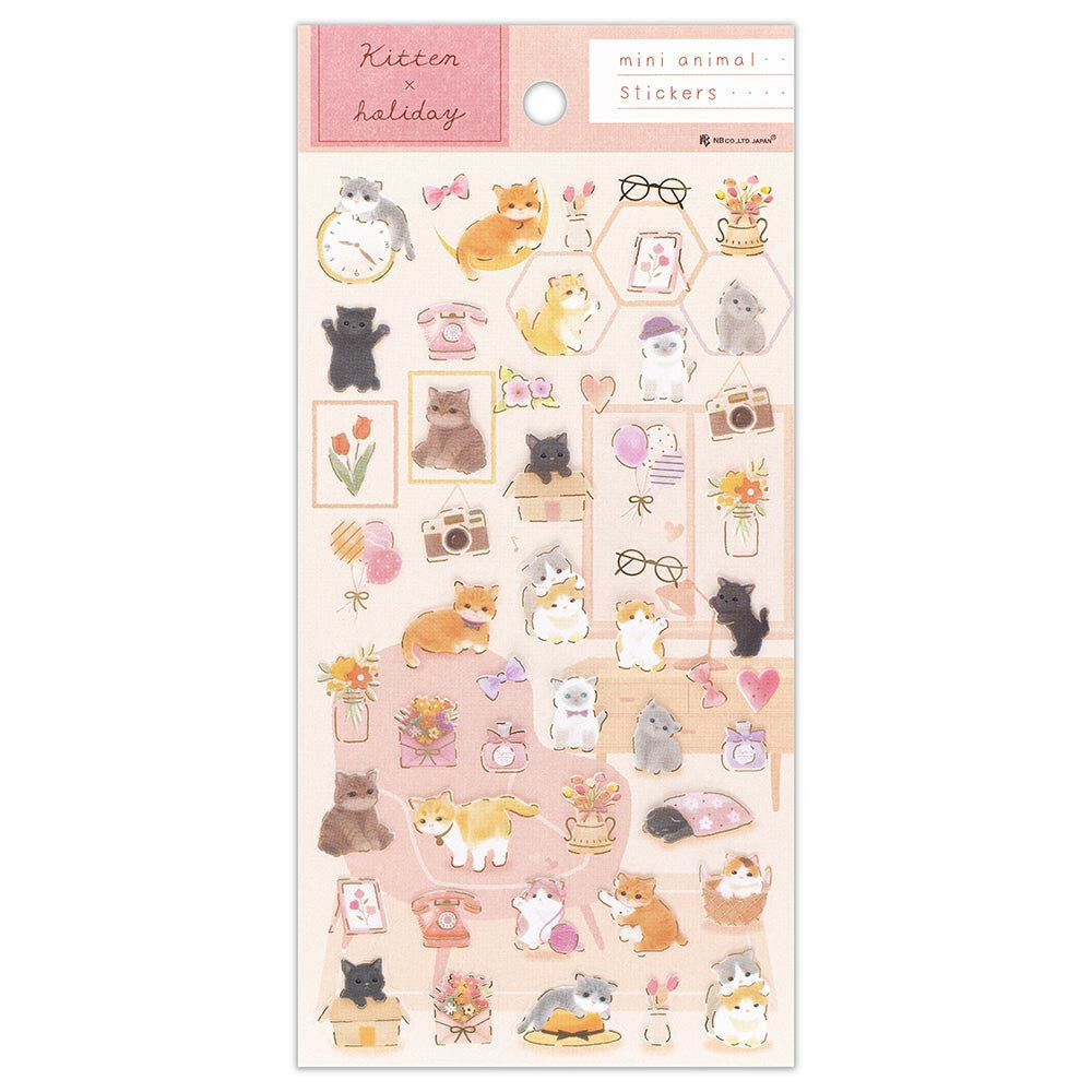 NB Co. Stickers | Kittens - Simple Paper