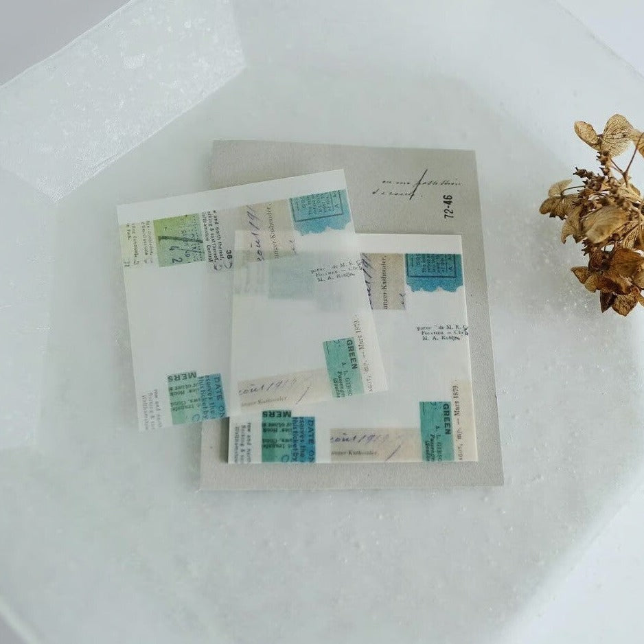 Yohaku Vellum Sticky Notes | M-141 - Simple Paper