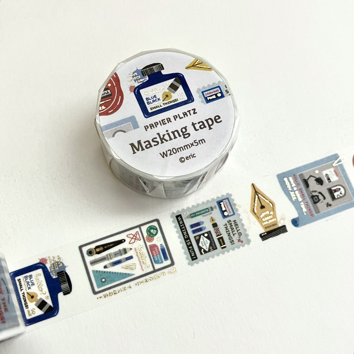 Papier Platz x Eric Small Things Washi Tape | Writing Utensils - Simple Paper