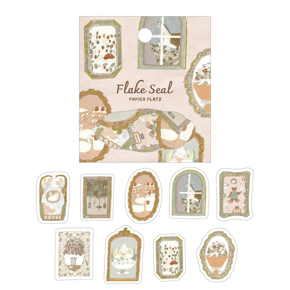 Papier Platz x Shoichiro Tobimatsu Flake Stickers | 53-050 - Simple Paper