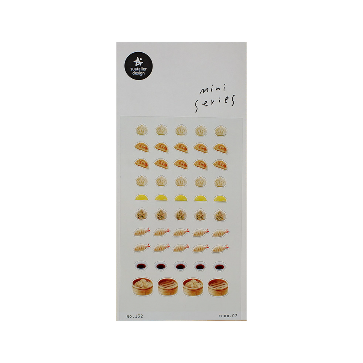 Suatelier Mini Series Stickers No. 132 Food 07