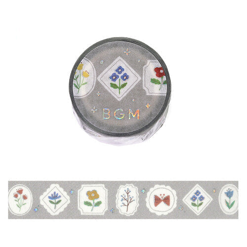 BGM Washi Tape Nordic Forest Flower Frames