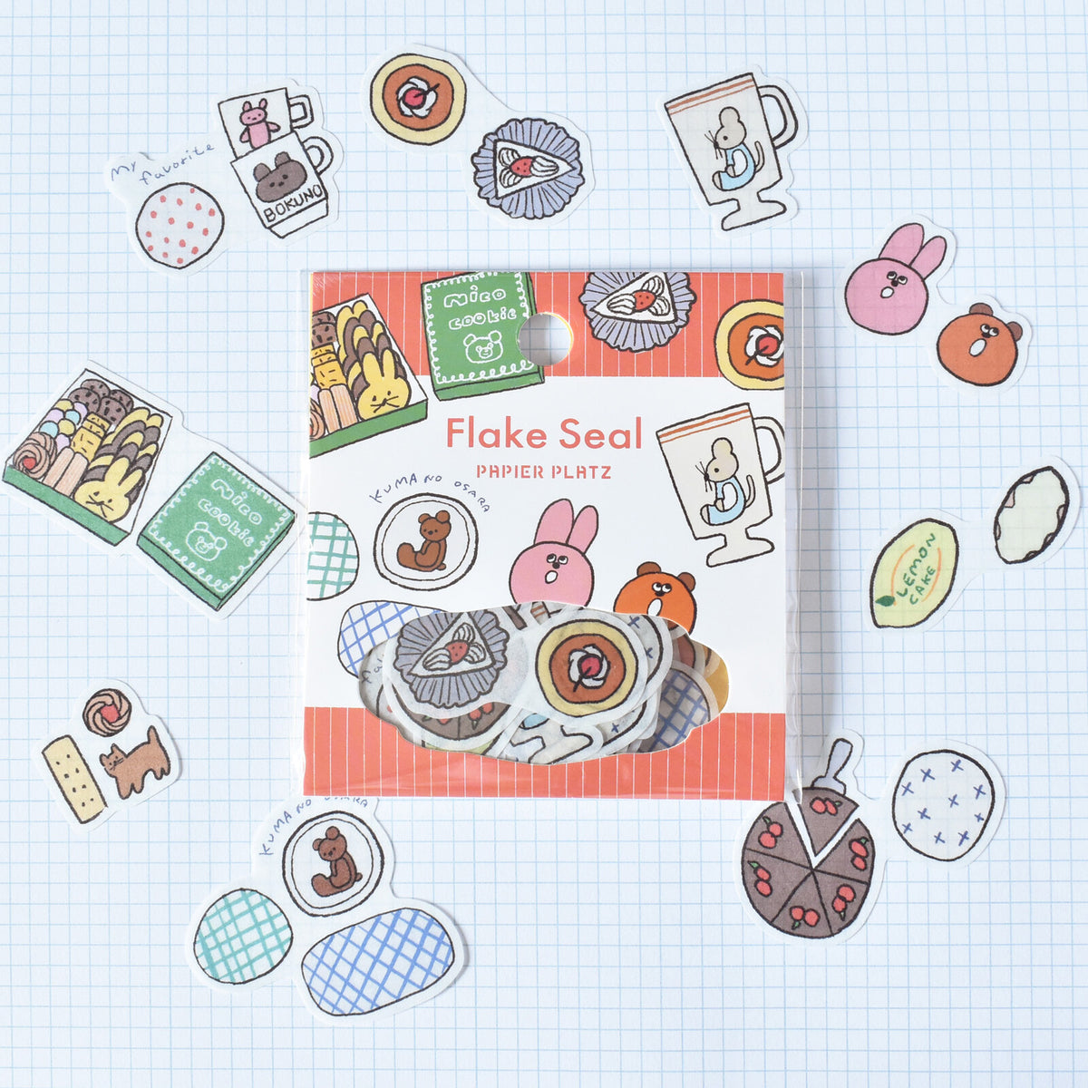 Papier Platz x Nicorecepie Flake Stickers In The Bag