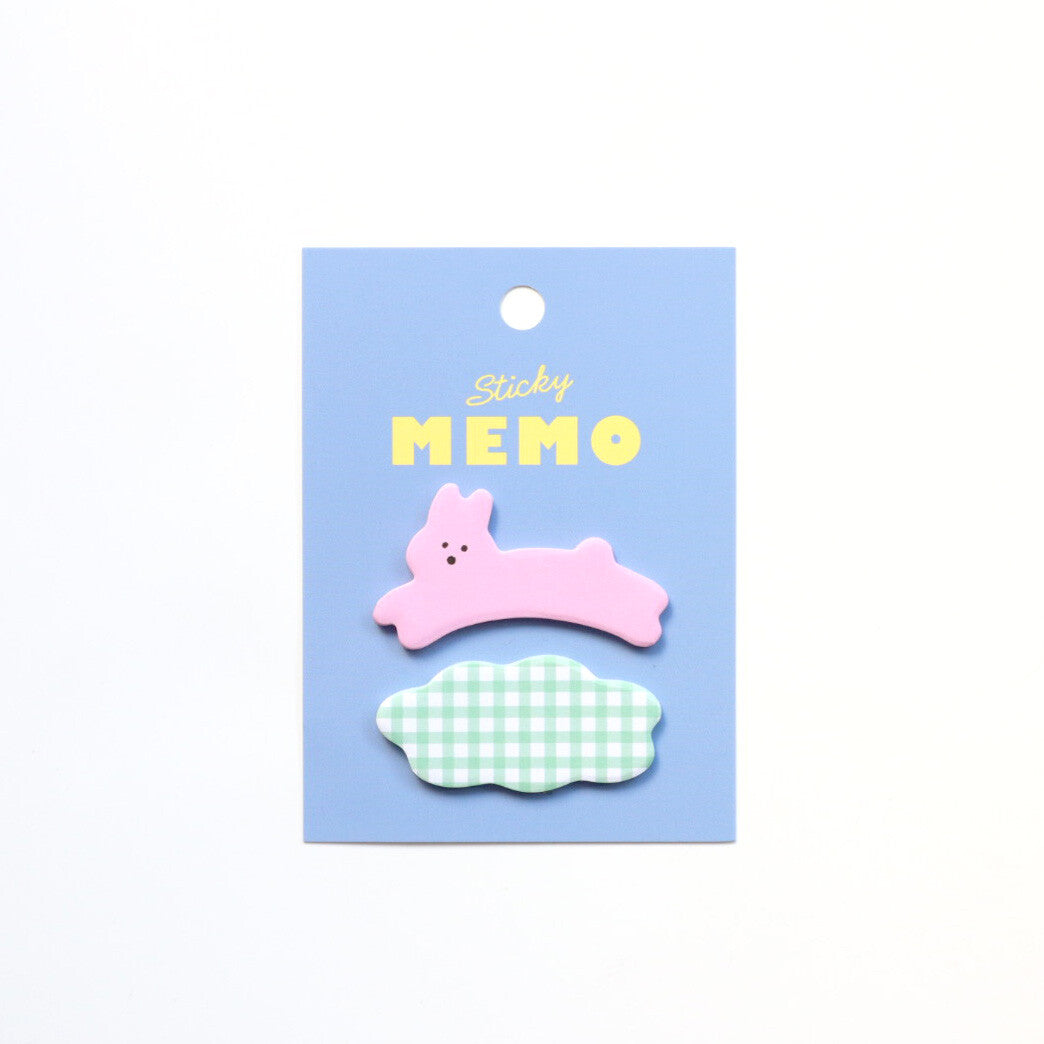 forme. Sticky Memo Notes Bunny