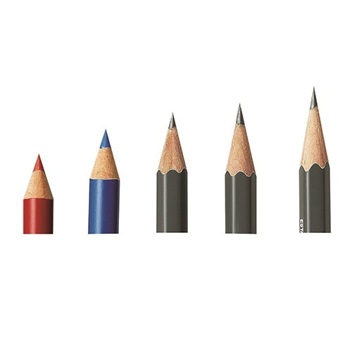 Kutsuwa T'Gaal Pencil Sharpener | Clear Black - Simple Paper