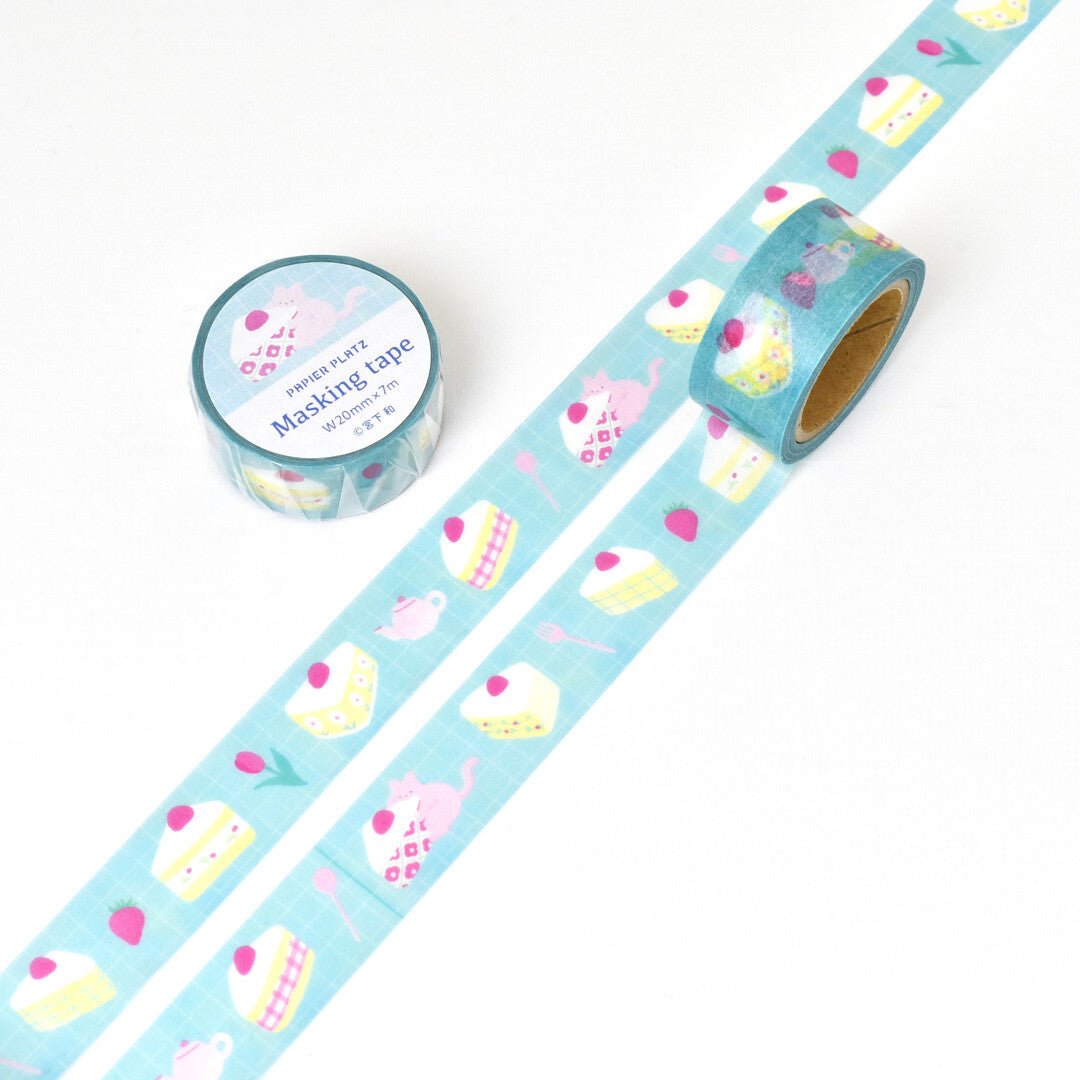Papier Platz x Miyashita Nodoka Masking Tape 3 O'Clock Snack