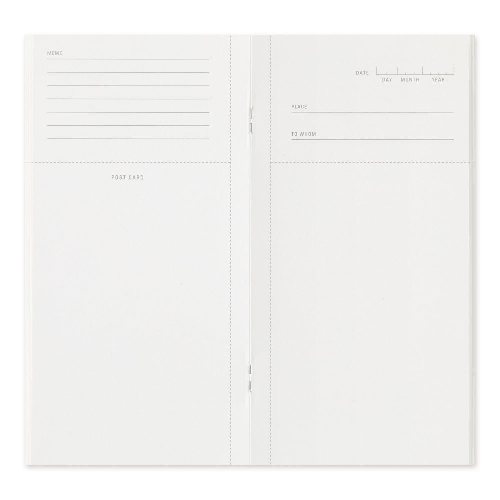 Traveler's Notebook Regular Size Refill - Tokyo Postcard - LIMITED EDITION - Simple Paper
