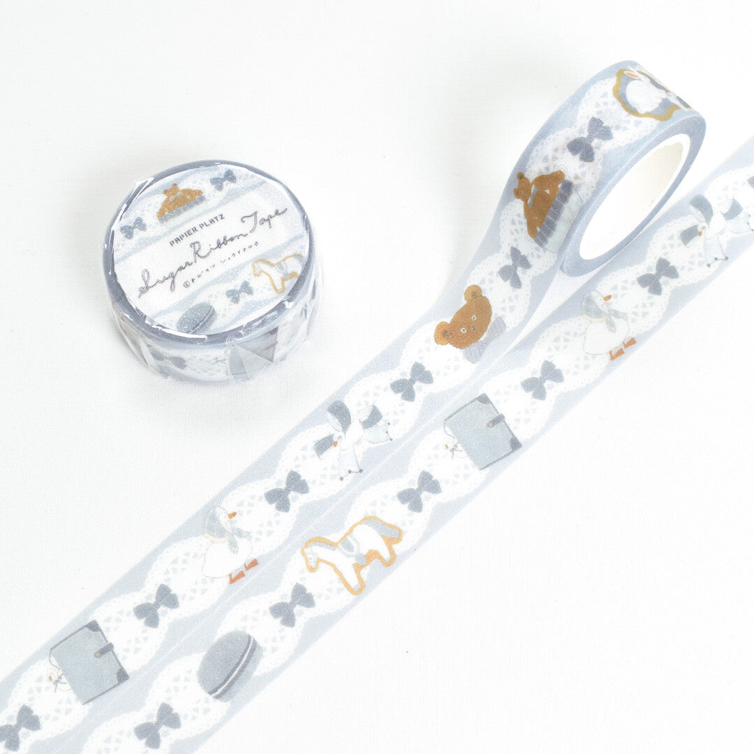 Papier Platz x Shoichiro Tobimatsu Sugar Ribbon Tape Blue