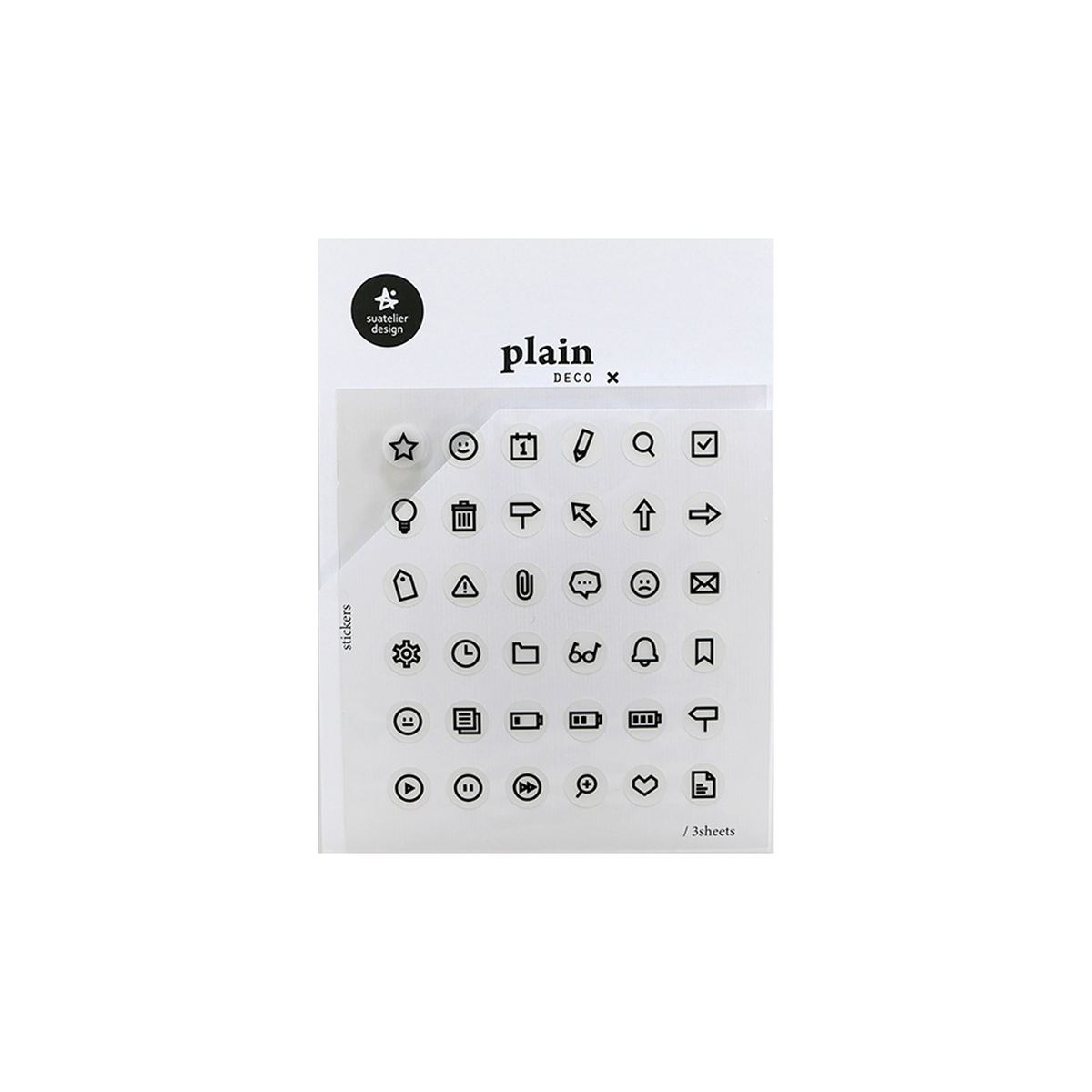 Suatelier Plain Series Stickers No. 26 1630