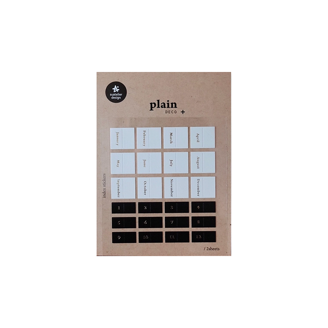 Suatelier Plain Series Stickers No. 44 1648