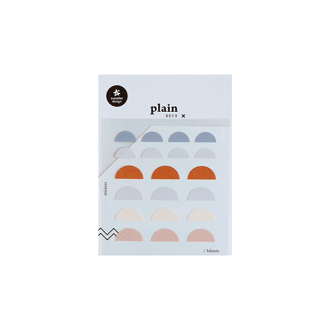 Suatelier Plain Series Stickers No. 57 1661