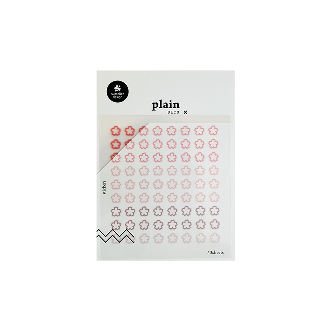 Suatelier Plain Series Stickers No. 61 1665