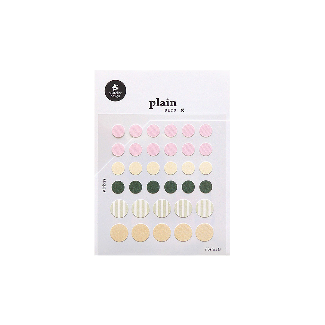 Suatelier Plain Series Stickers No. 70 1674