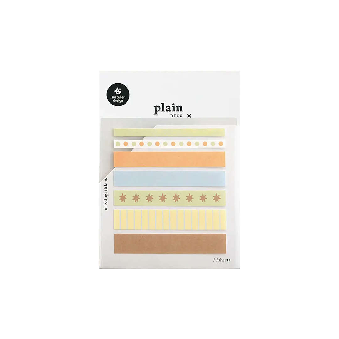 Suatelier Plain Series Stickers No. 79 1683