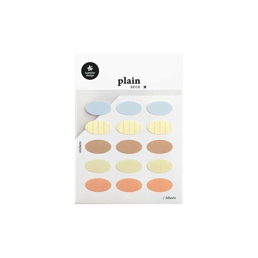 Suatelier Plain Series Stickers No. 80 1684