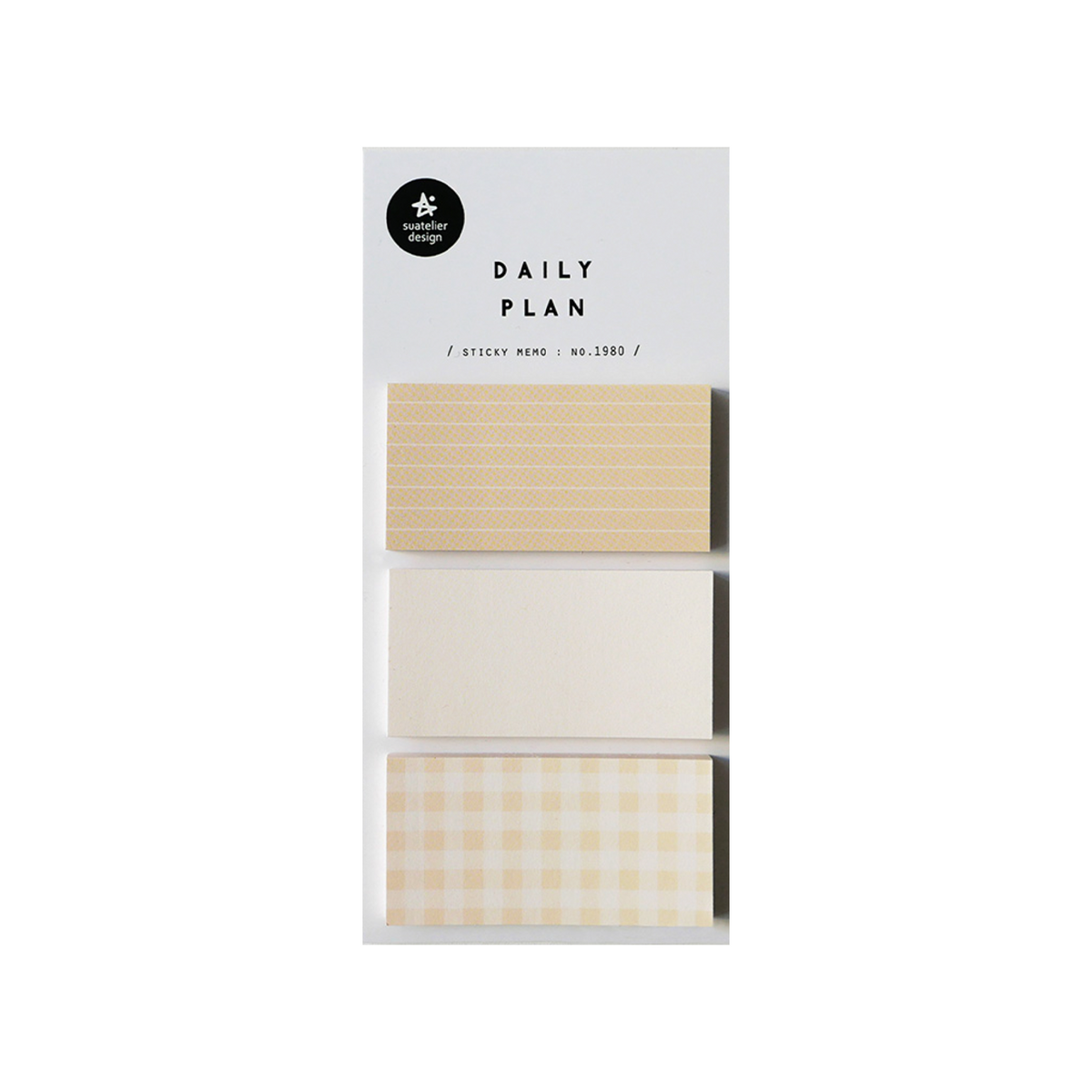 Suatelier Sticky Memo No. 1980