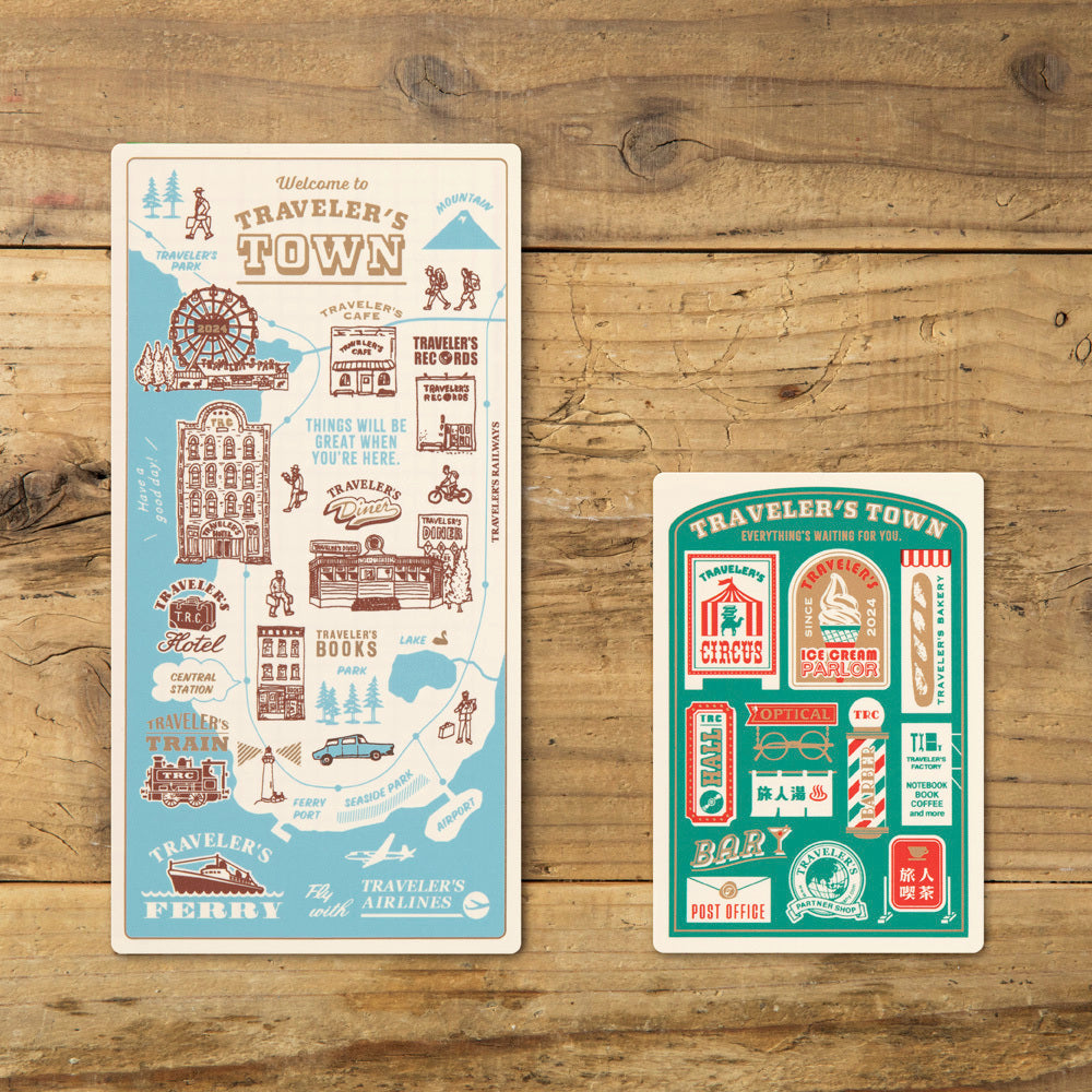 Traveler's Notebook Plastic Sheet 2024 | Regular - Simple Paper