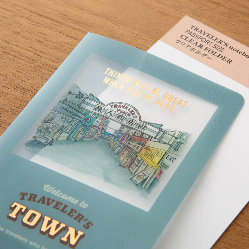 Traveler's Notebook Clear Folder 2024 | Passport - Simple Paper