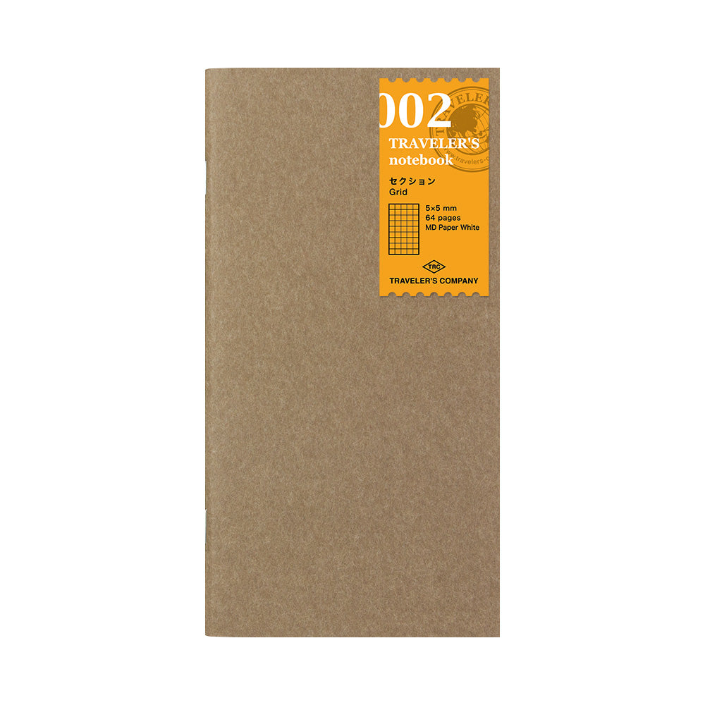 TN Regular Size Refill | Grid | 002 - Simple Paper