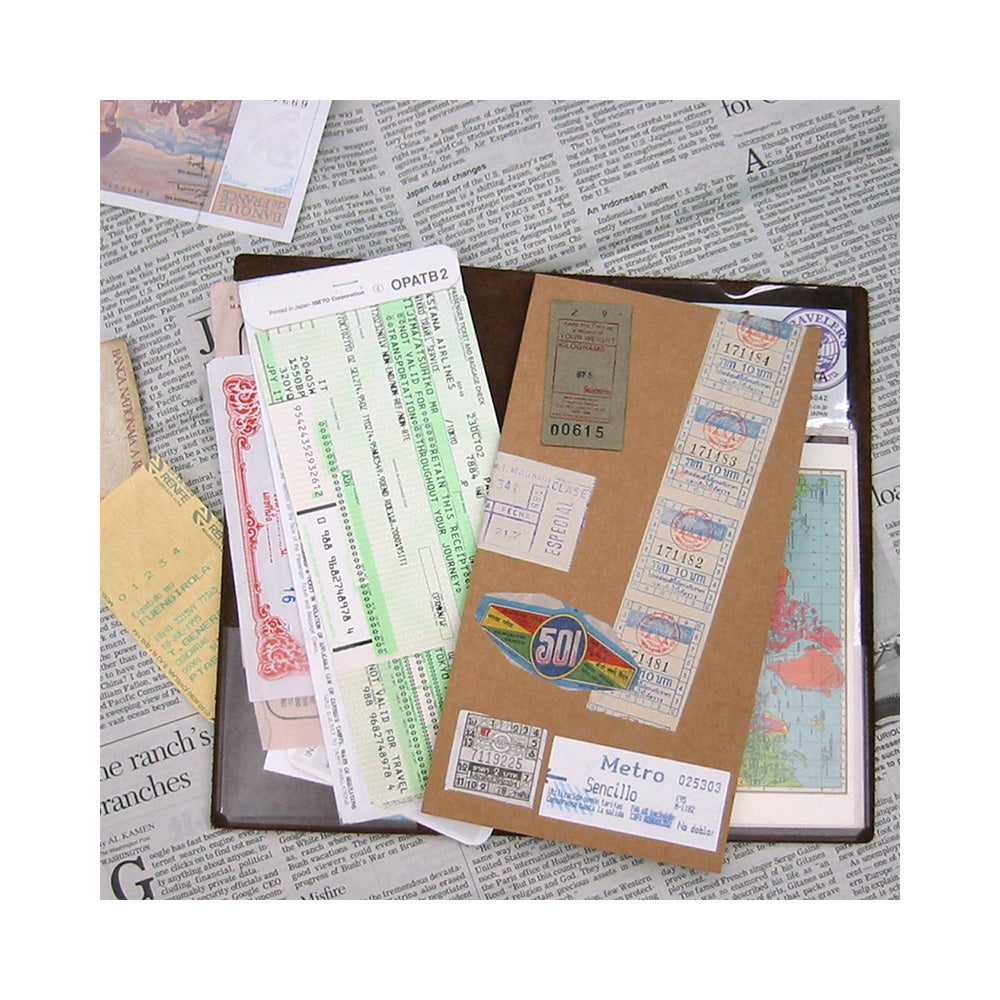 TN Regular Size Refill | Pocket Sticker | 004 - Simple Paper