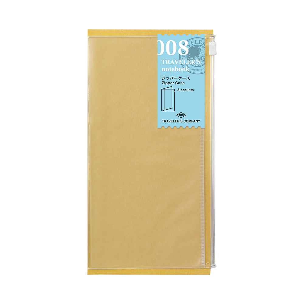 TN Regular Size Refill | Zipper Pocket | 008 - Simple Paper