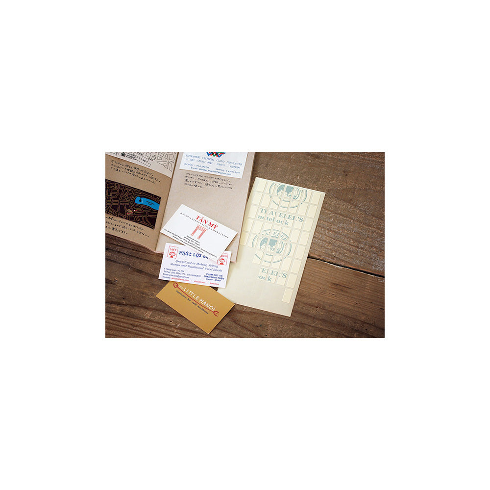 TN Regular Size Refill | Doubled Sided Sticker | 010 - Simple Paper