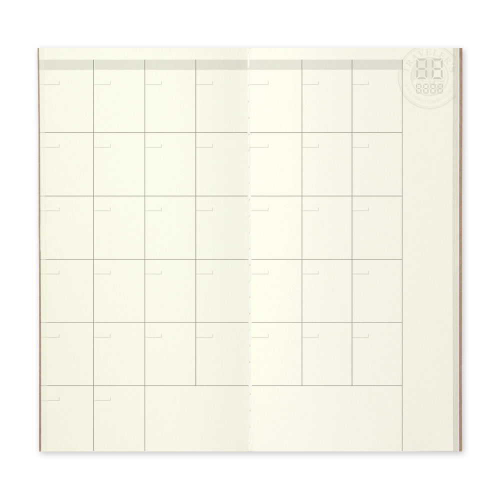 TN Regular Size Refill | Free Diary Monthly | 017 - Simple Paper