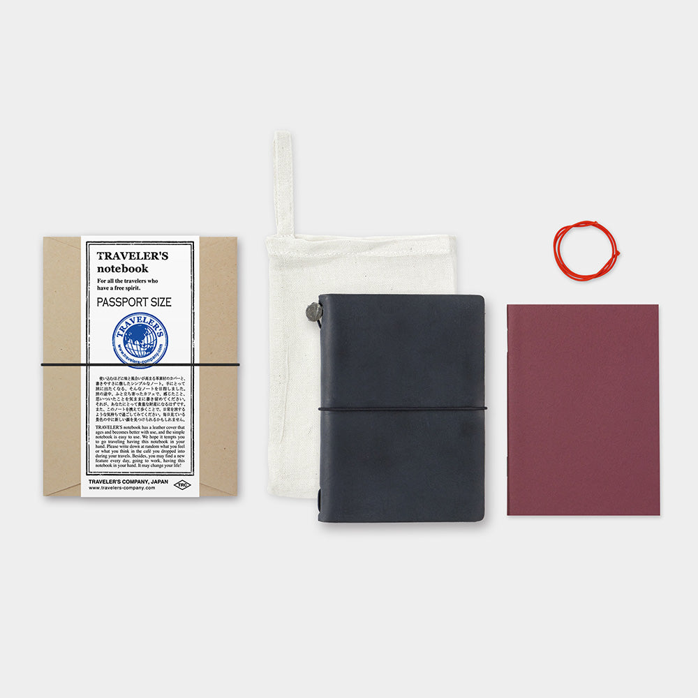 Traveler's Notebook | Passport | Black - Simple Paper