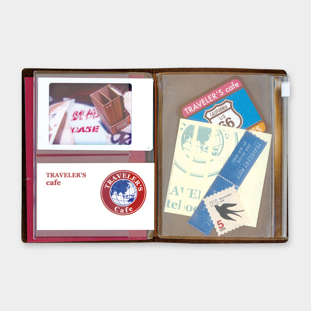 TN Passport Size Refill | Zipper Pocket | P04 - Simple Paper
