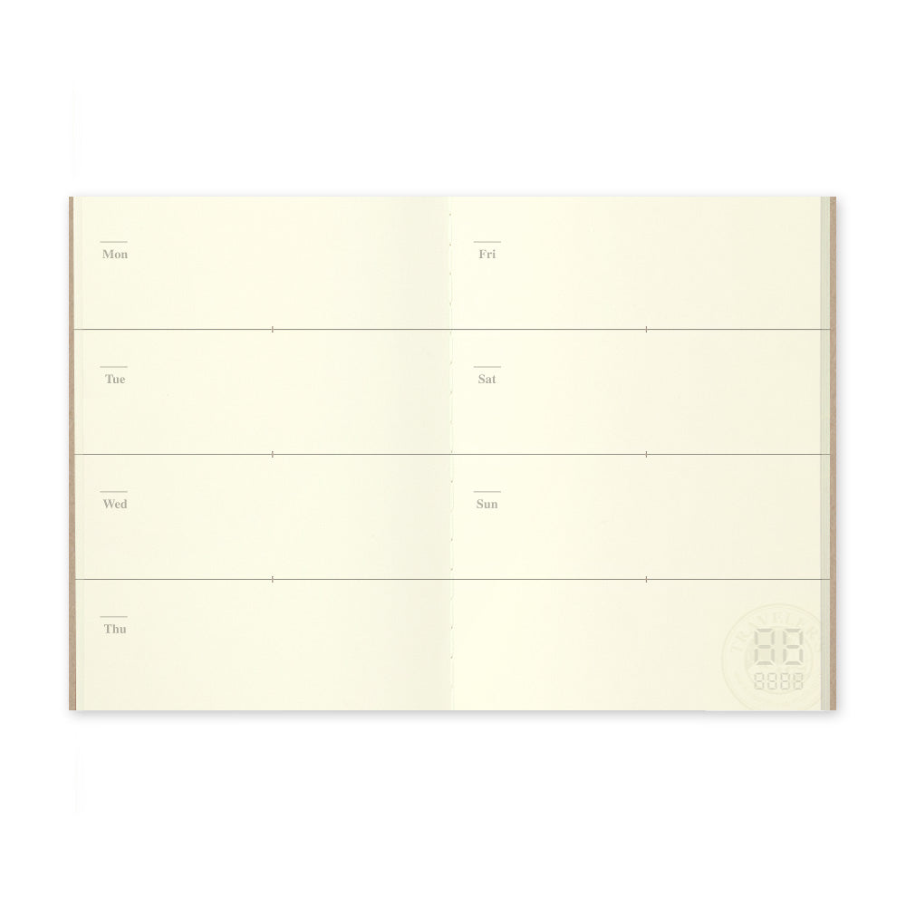 TN Passport Size Refill | Free Diary Weekly | P07 - Simple Paper